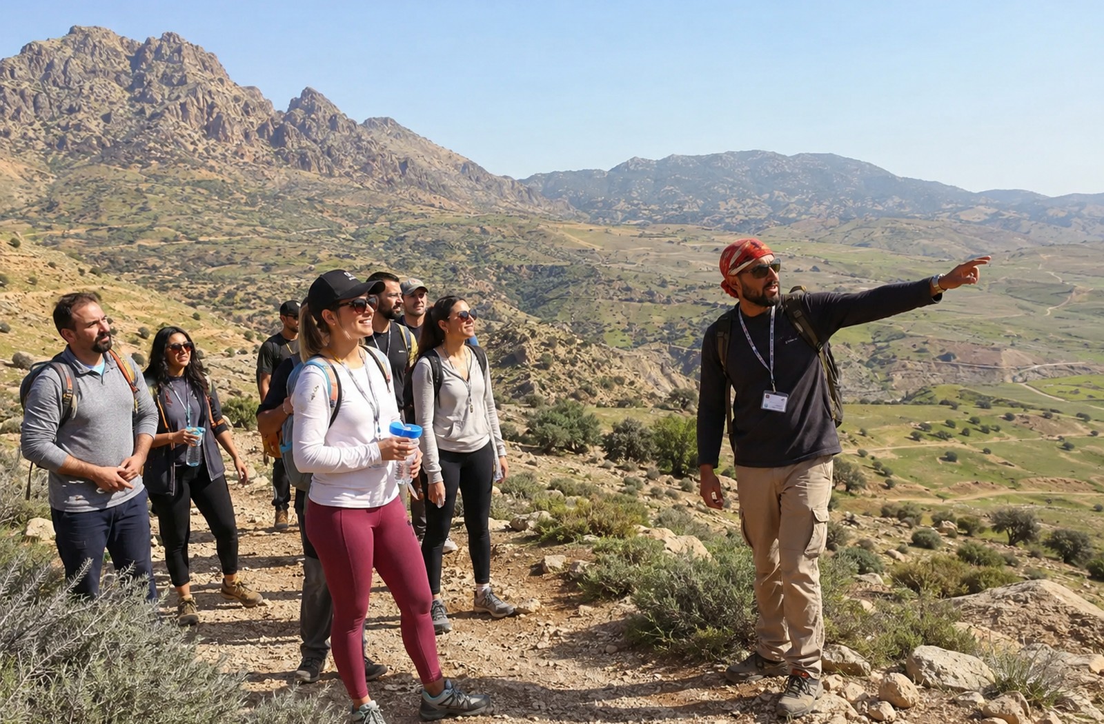 Guided hiking tour in Jordan with a professional local guide