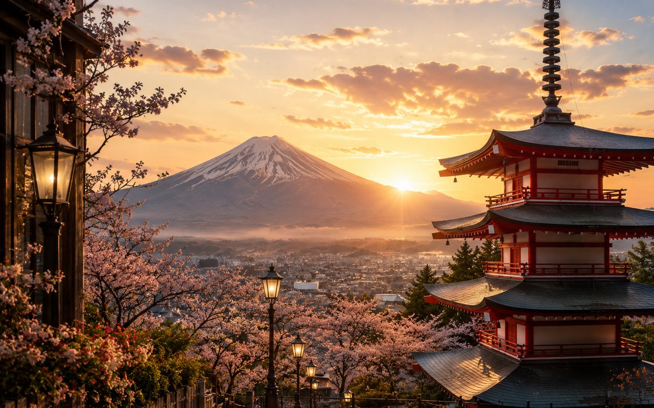 Japan travel destination